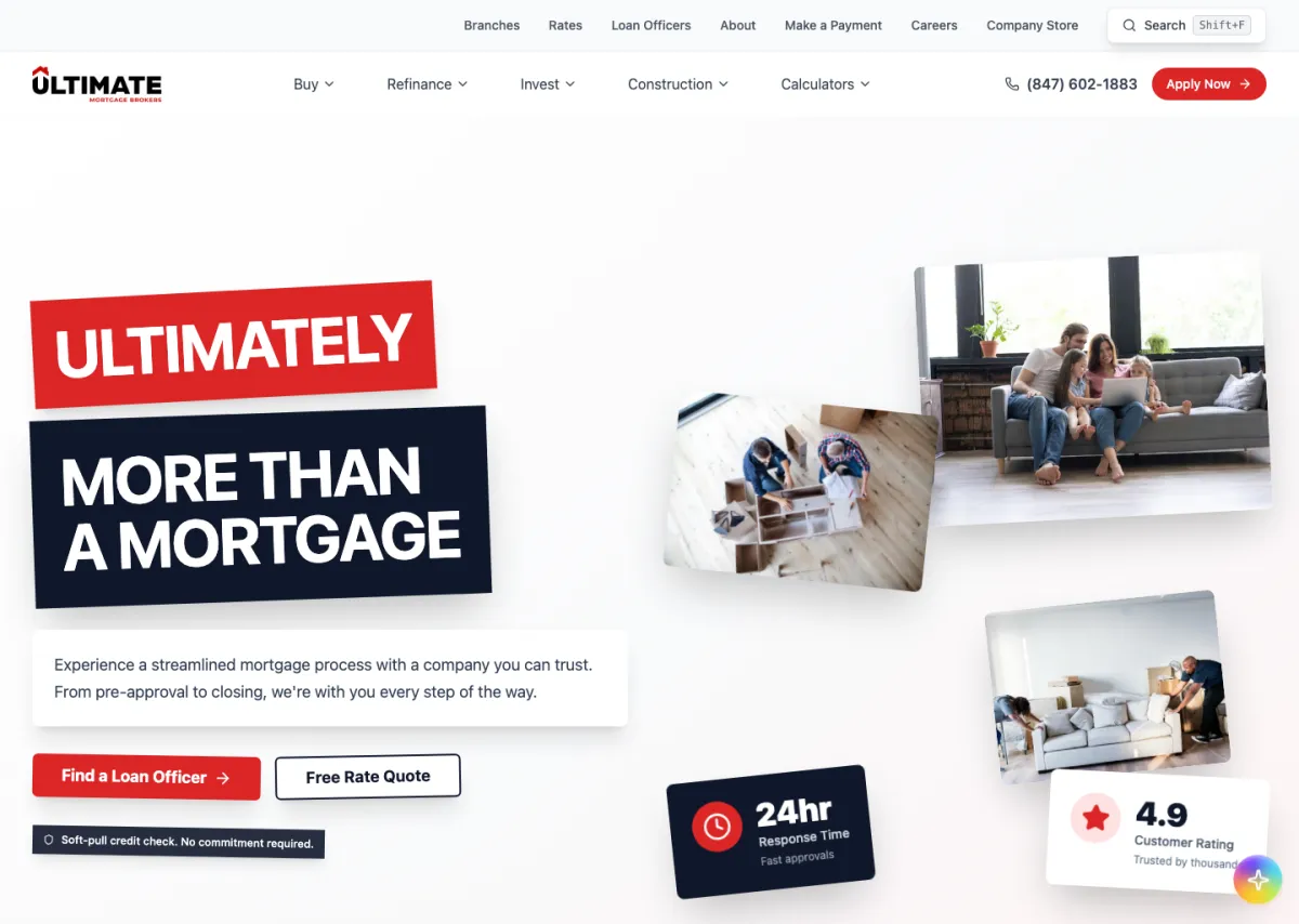 Screenshot of Ultimate Mortgage